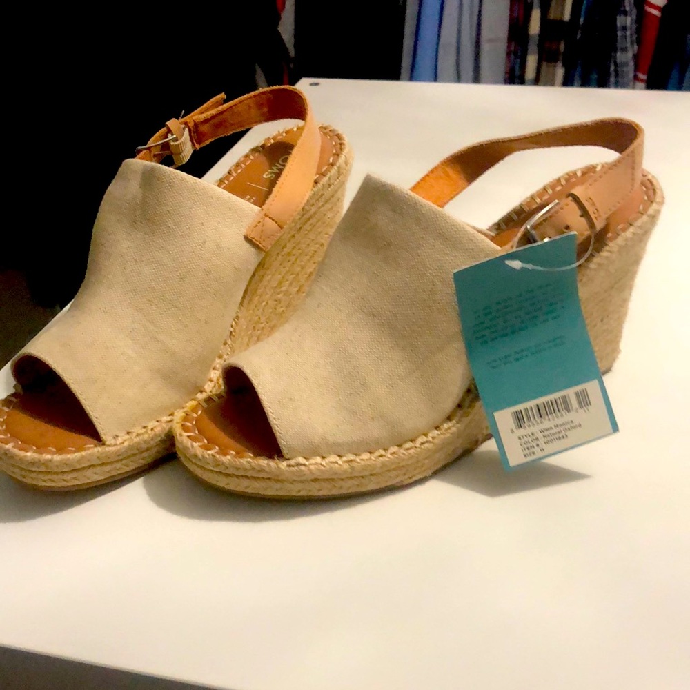 Toms wedge sandal